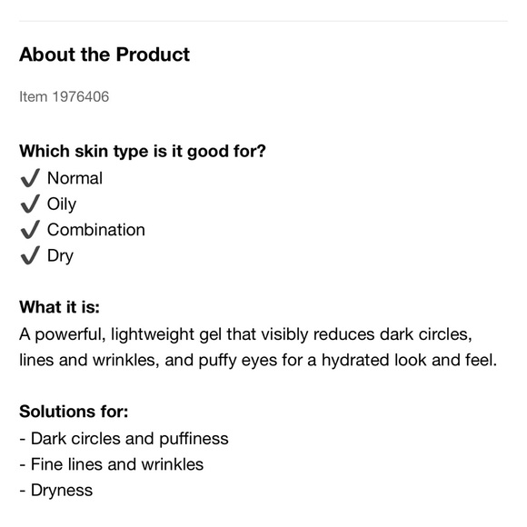 Kate Somerville wrinkle warrior eye gel - Picture 7 of 9